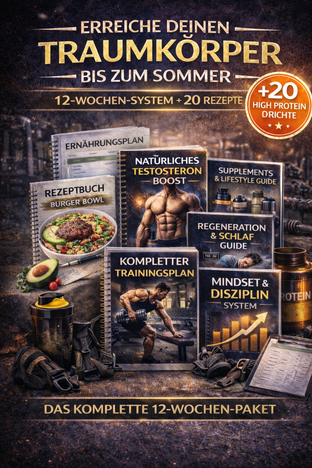 12 Wochen Gym Transformation