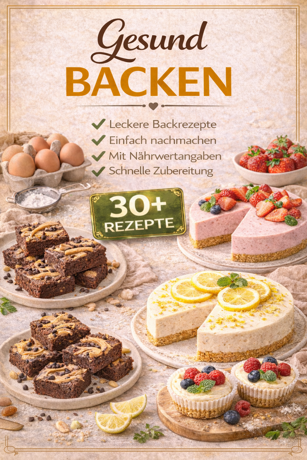 Lecker Abnehmen Backbuch